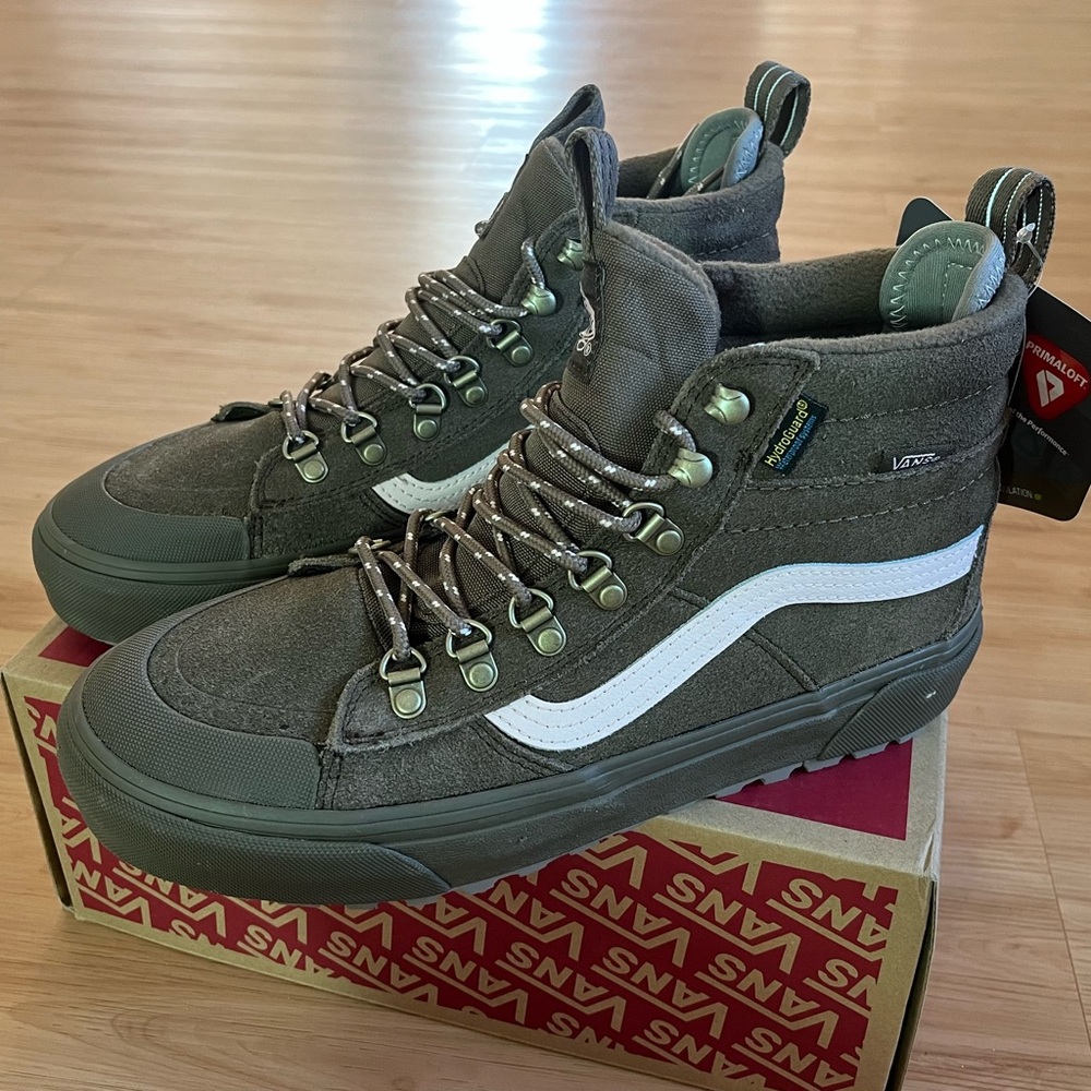 Vans MTE Sk8-Hi Dr Waterproof Teak Shoes Women 9.0 US Mens 7.5 Us - Picture 5 of 12
